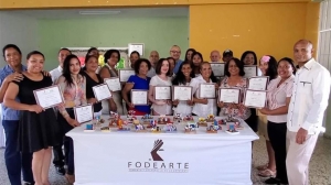 FODEARTE CERTIFICA 25 NUEVOS ARTESANOS EN NAGUA