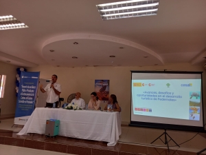 PARTICIPACION EN EVENTO DE PRESENTACIÓN DE PLAN PARA EL DESARROLLO DE TURISMO SOSTENIBLE EN PEDERNALES POR PARTE DEL CESAL