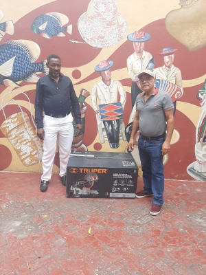 FODEARTE REALIZA ENTREGA DE HERRAMIENTA AL ARTESANO ROOSEVELT MÉNDEZ