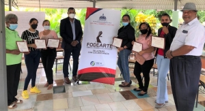 FODEARTE Y CECUPROCO REALIZAN ACTO DE CLAUSURA DEL TALLER BÁSICO ARTESANAL EN PELETERÍA EN EL MUNICIPIO DE COTUÍ