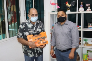 FODEARTE REALIZA ENTREGA DE HERRAMIENTA AL ARTESANO ORIOLYS RAMÍREZ