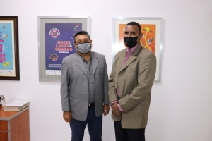 DIRECTOR GENERAL DE  FODEARTE SOSTIENE ENCUENTRO CON EL DIRECTOR DE MUSEOS