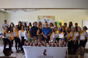 FODEARTE CULMINA DE MANERA EXITOSA TALLER ARTESANAL EN MONCION