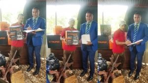 FODEARTE REALIZA ENTREGA DE HERRAMIENTAS AL ARTESANO RAMÓN BOLÍVAR MONCIÓN DE LA CRUZ