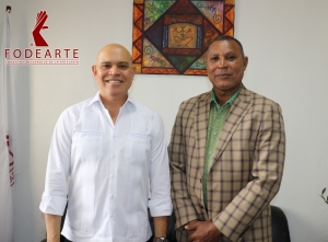 DIRECTOR GENERAL DE FODEARTE RECIBE VISITA DE ASESOR ARTÍSTICO Y CULTURAL AMAURY SÁNCHEZ